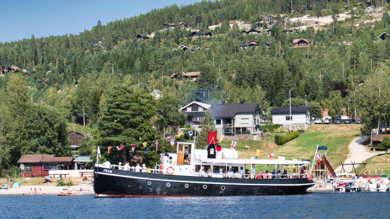 Hytte Naer Vannet, Jacuzzi Og Sauna Vradal Exterior photo